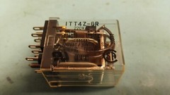 ( 2 PCS, ITT ITT4Z-GR 4PDT 220VAC 3A 4 Form C solder lugs RELAY QTY=2 USA SELLER
