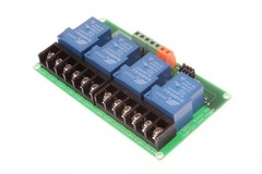 4 Channel Relay Module 30A High Low Level Trigger Optocou Style: 4-Channel 24V