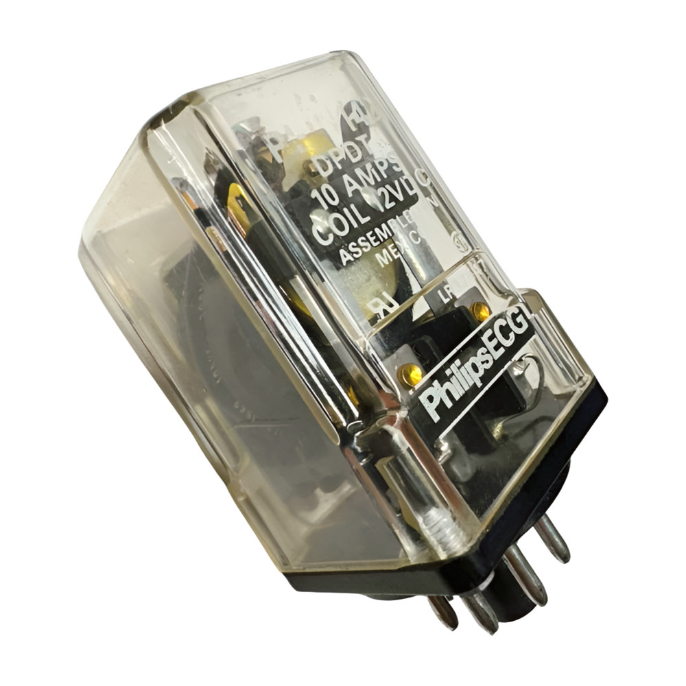 Philips RLY1142 Relay 8-Pin, 10A, Coil 120VDC **Free Shipping**
