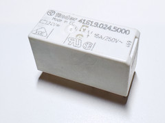 41.61.9.024.5000 Finder PCB Power Relay 24VDC SPDT 16A 250VAC 8-Pin 5mm