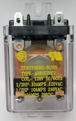 STRUTHERS-DUNN – A283XBXC1-120 – Electromechanical Relay 120VAC DPDT, 10A,