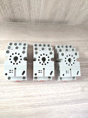 AutomationDirect 750-3C-SKT Relay Socket Mount Base Lot of 3