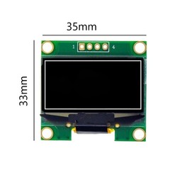 1.3 inch For OLED Panel I2C Interface 128×64 Pixel 35x33x6 mm for Auto Use