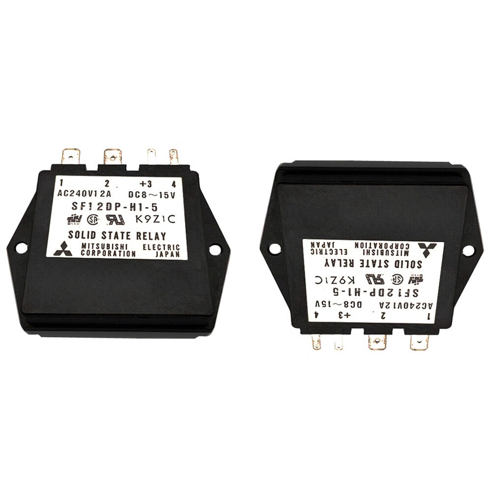 2Pcs MITSUBISHI FMD0945HCA 8-15VDC Solid State Relay 12A 240VAC 4Pins