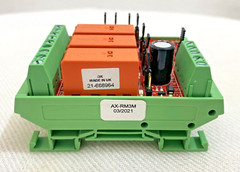 AX-RM3M – Axio Three-Stage Multi-Mode Relay Module.