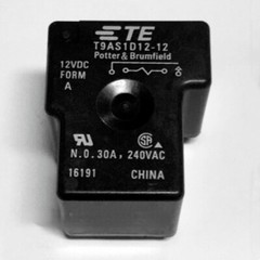 5PCS Relay 12VDC 30A 4PIN T9AS1D12-12