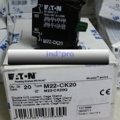 20 PCS/Box Brand New M22-CK20 Contactor Block 2NO