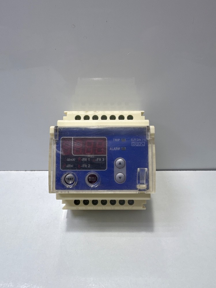 Earth Leakage Relay ELR DIN 310 white