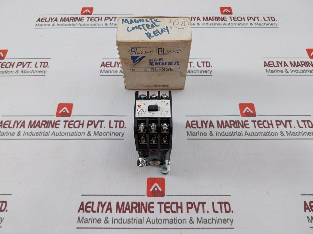 YASKAWA ELECTRIC RL-33E AC Magnetic Control Relay 90-100V 50HZ 100-110V 60HZ 10A