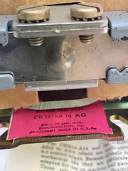 GE General Electric CR2810A-14AG Machine Tool Relay 120 VAC Coil NEW