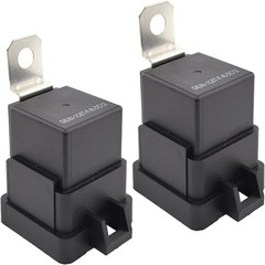 2-Pack G8JN-1C6T-F-R-DC12 12V DC 30A SPDT 5-Pin Industrial Relay, Compatible wit