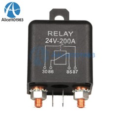 12V/24V 100A/200A 4Pin Automotive Relay Normally Open Switch Relay For Car Boat