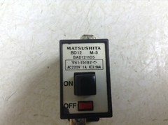National Matsushita Electric BAD121105 BD12 M-5 Circuit Protector (TSC)