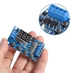 Relay Timer Module, DC 5V 36V Adjustable Timer Relay Module with LED Display…