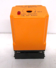 DIVERSIFIED ELECTRONICS SLA-440-ASA PHASE SEQUENCE AND LOSS MONITOR WITH BASE