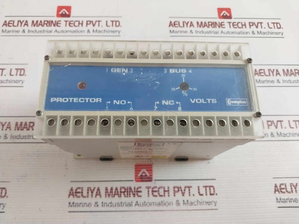 Crompton Instruments 256-PLDU-PQBX-C6 Protector Relay 250V 50/60Hz