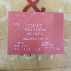 Comus WG-ODC5 / WGODC5 Solid State Relay IN: 2.75-8VDC, OUT: 60VDC/3A. – NEW