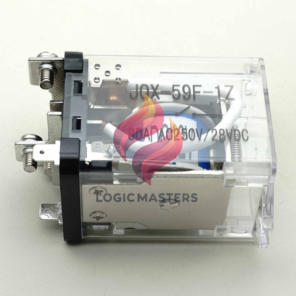 JQX-59F-1Z 12VDC Power Relay 80A 250VAC x 1PC NEW