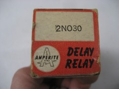 NOS Vintage Amperite 2N030 Tube Delay Relay