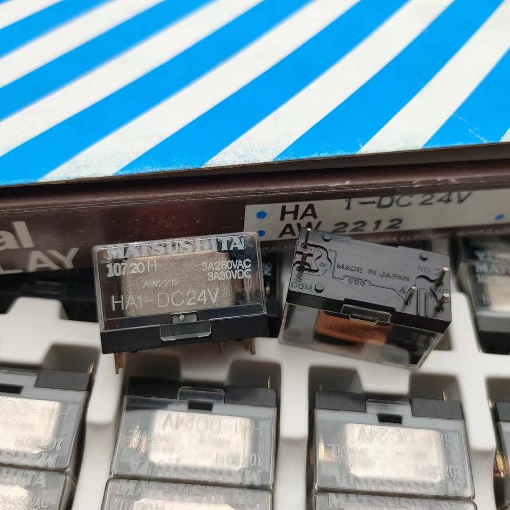 1Pce HA1-DC24V AW2212 General Purpose Relays 3A 250VAC 5Pins