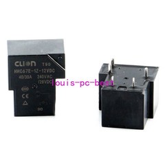 2Pcs CLION T90 HHC67E-1Z-12VDC Power Relay 6Pins