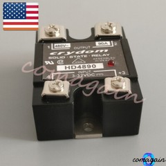 Solid State Relay SSR Modul Panel Mount 3-32VDC 480VAC 90A For Crydom HD4890