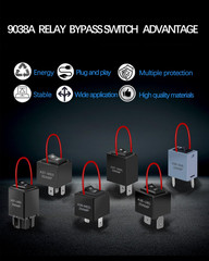 9038A Relay Bypass Switch, Relay Tester, Bypass Switch Kit with Amp Loop, 6