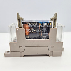 Omron P7SA-10F-ND Relay Socket w/ MY4N 24VDC Relay DIN Mount