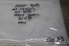 211D10-464B 007-9818213 Relays 18VDC Coil New Old Stock (Lot of 5)