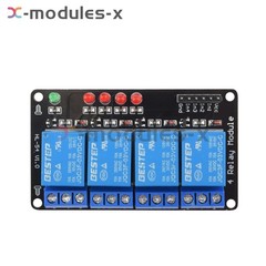 4 Channel Relay Module Low Level Trigger Relay Output For Arduino