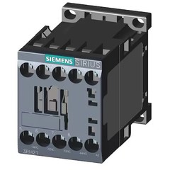 Siemens 3Rh21221bg40 Iec Control Relay, 2No/2Nc, 125V Dc, 10A