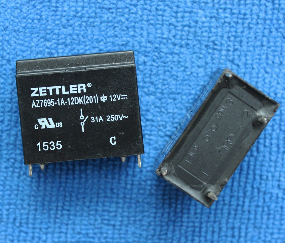 5pcs AZ7695-1A-12DK AZ7695-1A-12DK(201) Relay 12V 31A 4Pins
