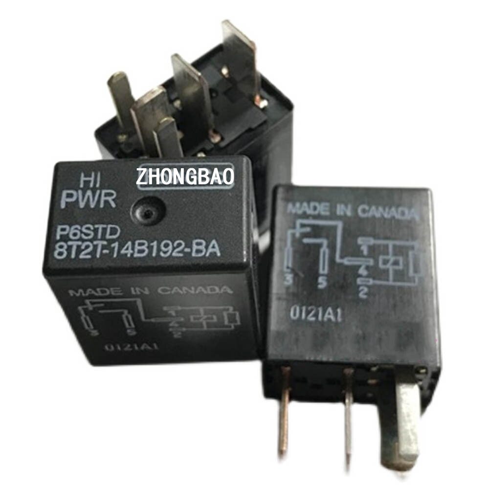 5pieces/lot 8T2T-14B192-AA 8T2T-14B192-AB 8T2T-14B192-BA 4 5PINS Relays