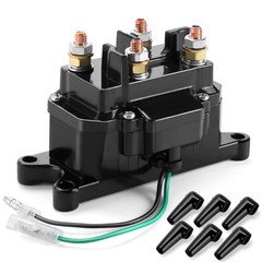 12V 250A Well-Made Winch Solenoid Relay Contactor Thumb Truck Serves as a Per…
