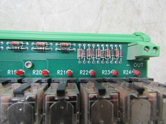 💥ASCO 24 CHANNEL RELAY MODULE 5600597 W/ 24 OMRON 24 VDC RELAYS G2R-1-S