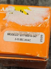 Ametek NCC Q1T-00010-347: Delay-on-Make Time Delay Relay 8 Amps, 120/240V AC