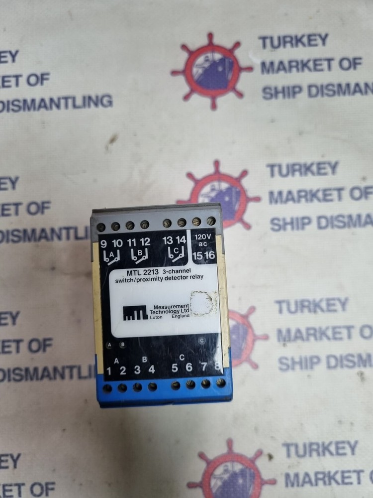 Measurement Technology MTL 2213 Relay MTL2213 120 VAC