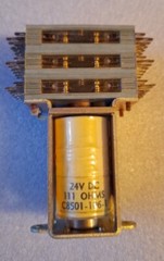 T-Bar Switch Relay C8501-106-1 24VDC 111 Ohms Coil Vintage Electronics NOS