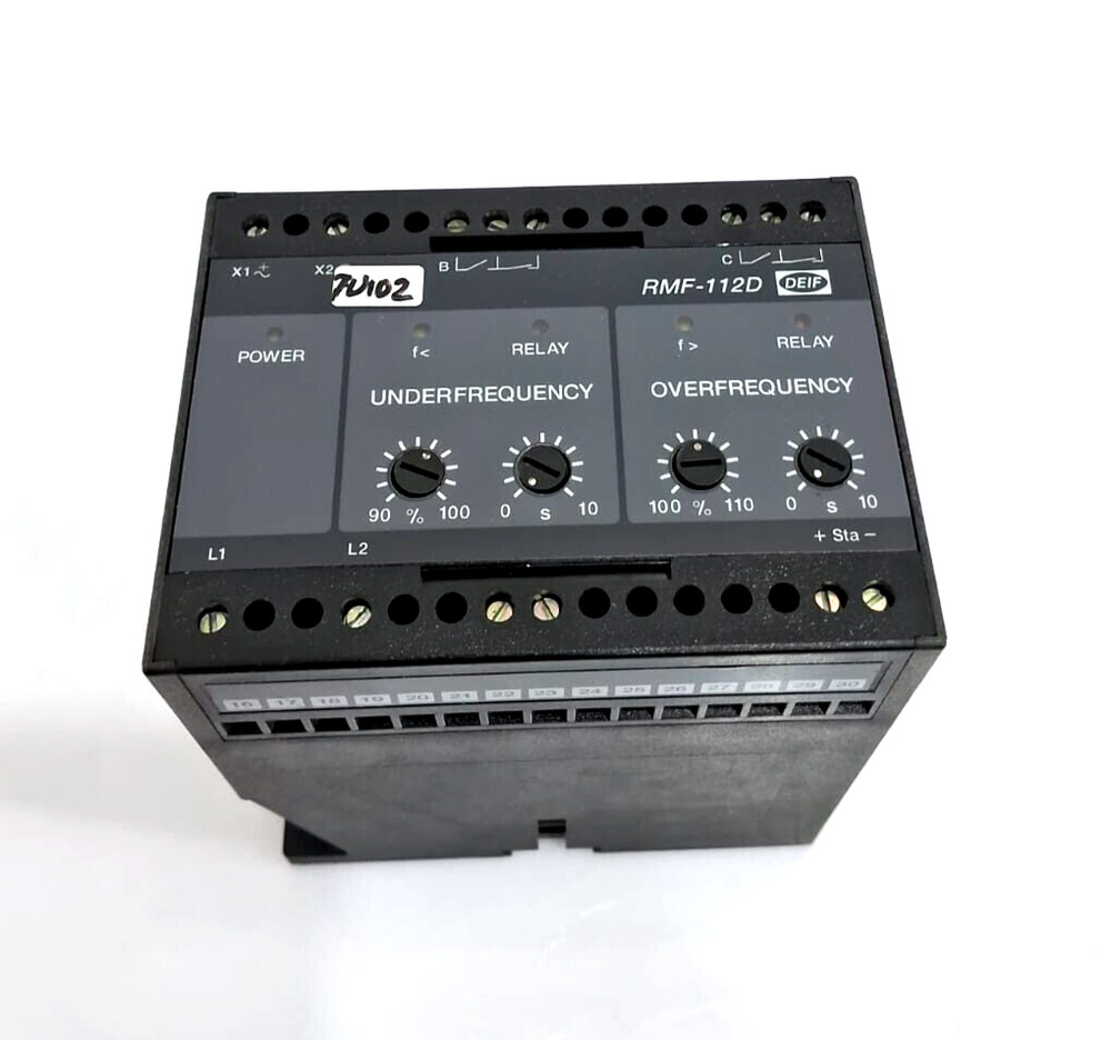Deif rmf-112d frequency relay