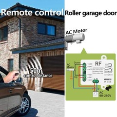 Radio Relay Remote Control Switch 433MHz 220V 230V 2 Channel Receiver with…