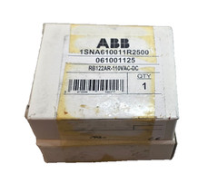 2PcsA BB Interface Relay RB122AR-110VAC/DC, 110V AC/DC Coil, 250VAC 5A Contacts