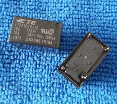 10PCS T77V1D10-12 Tyco-P&B, 10A 12V SPST, General Purpose Relay Fast shipping
