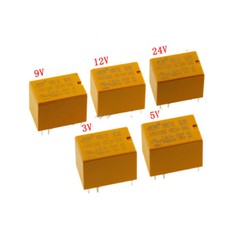 50pcs HK4100F-DC12V-SHG HK4100F-DC5V-SHG 6pin 3A 3V/9V/24V relay