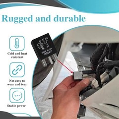 2PCS 12V 30A 5-Pin SPDT Power Relay, Universal Multi-Purpose Auto Color: 2PCS