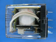 (1) STRUTHERS-DUNN C281XDX103 24 VDC 4PDT 120 AC/32 VDC 3 AMP RELAY