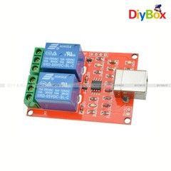 2 Channel USB Relay 5V Programmable Computer Control For Smart Home D