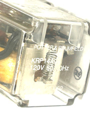 Potter & Brumfield KRP-14AG 120VAC Plug-In Relay 10A Lot of 2