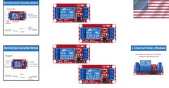 Versatile 12V Relay Module with Optocoupler and Easy Screw Mount Installation