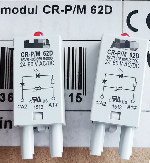 2Pcs CR-P-M 62D 1SVR405655R4000 24-60VAC/DC Relay