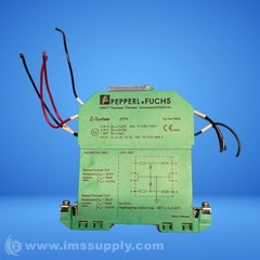 Pepperl & Fuchs 71806 Safe Snap Barrier Relay Module USIP